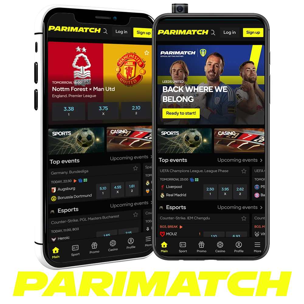 Download the official Parimatch app for Android APK and iOS PWA now.