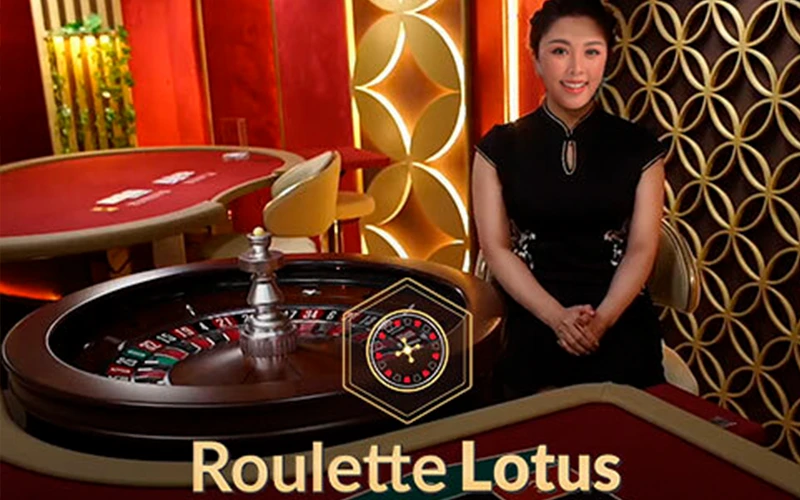 Play the beautiful Lotus Roulette game live with real dealers at Parimatch.