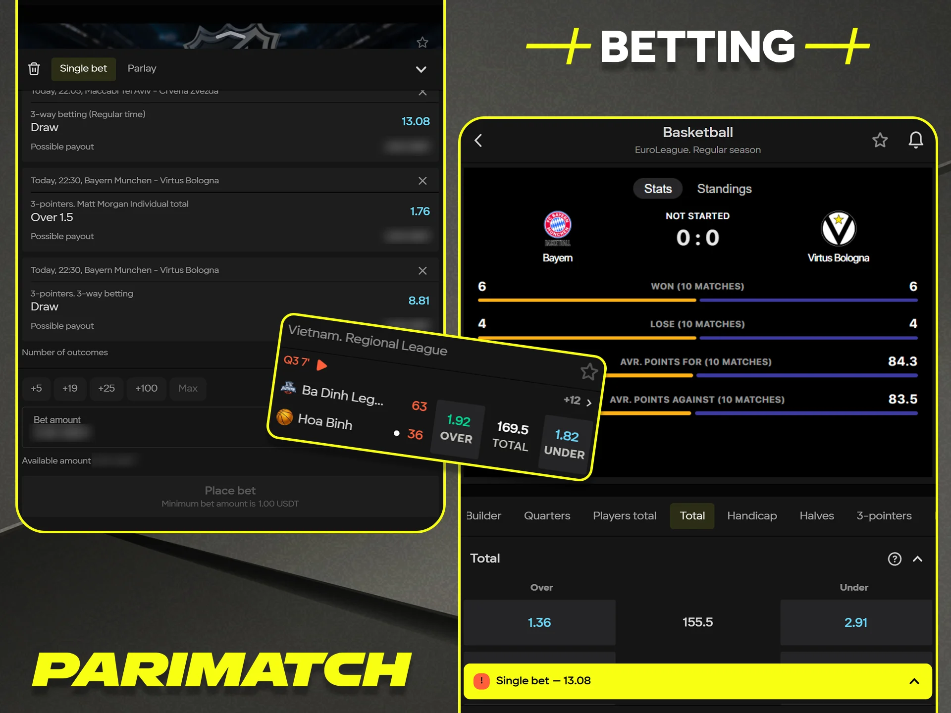 A beginner's guide to easily start betting on the official Parimatch platform.