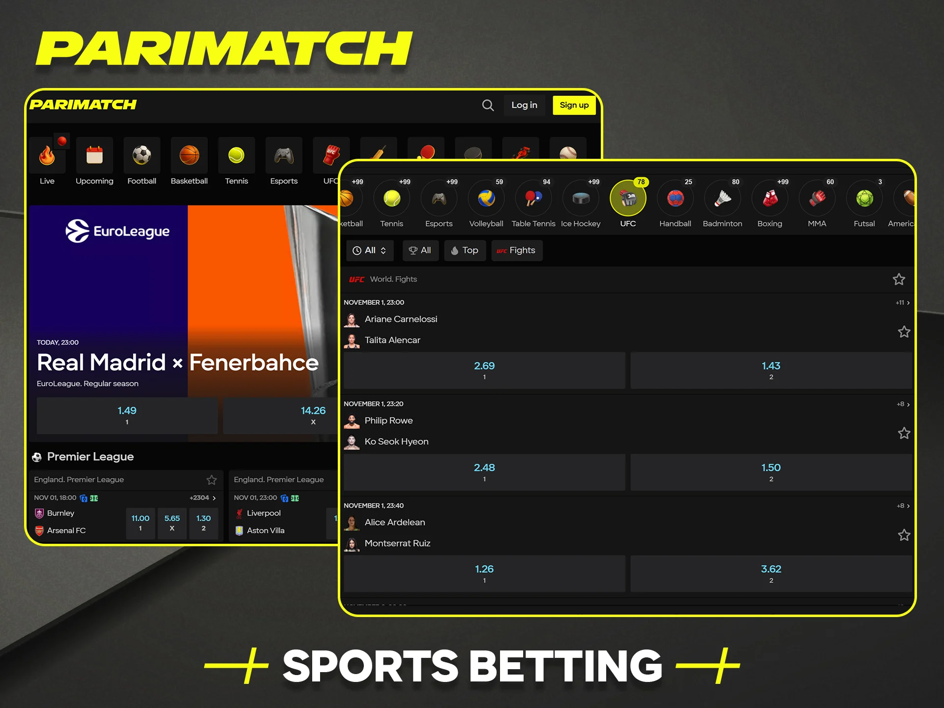Explore the wide range of sports betting options available on Parimatch Tanzania.