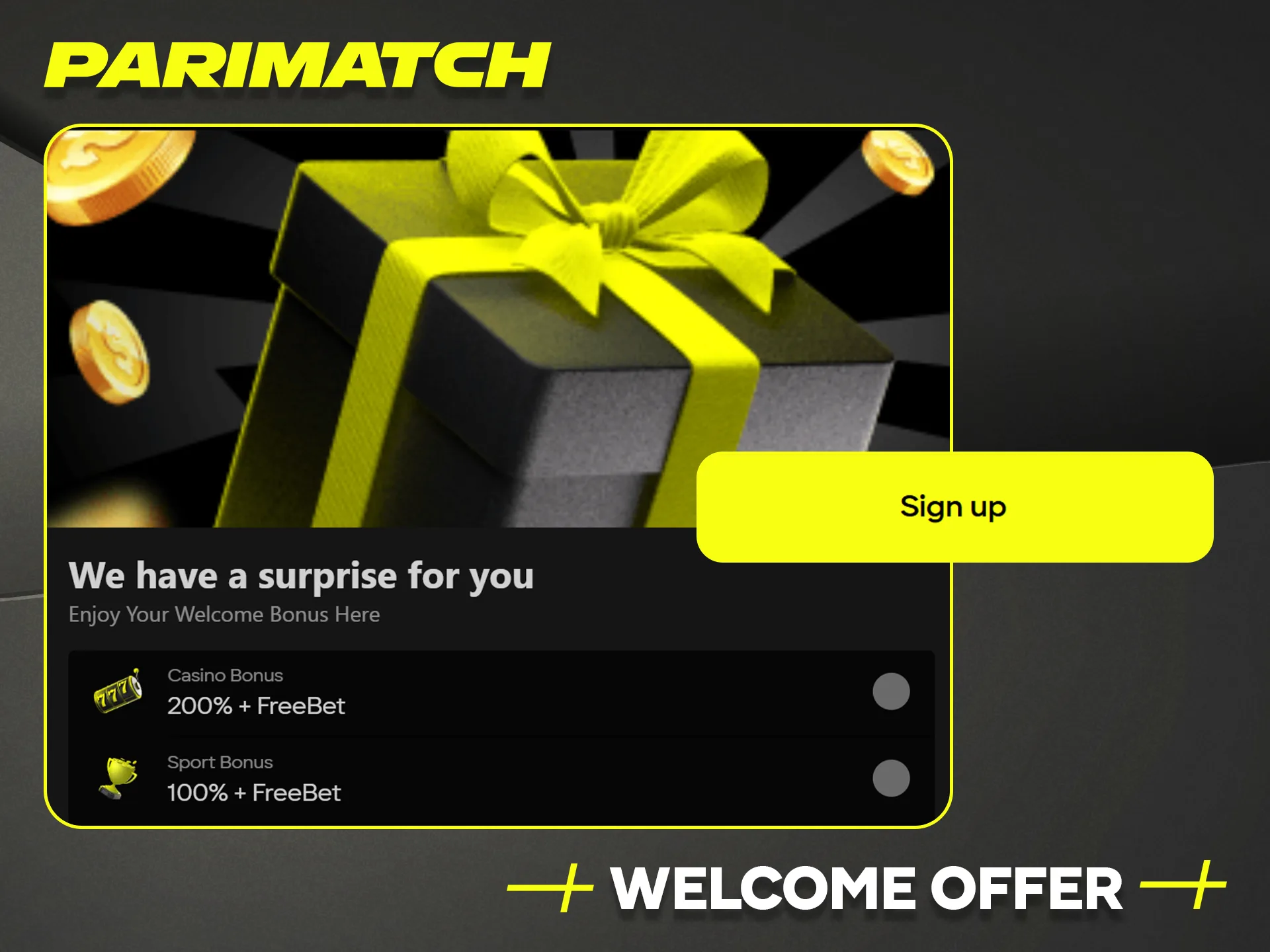 Claim the generous official Parimatch Tanzania welcome offer available for new players.