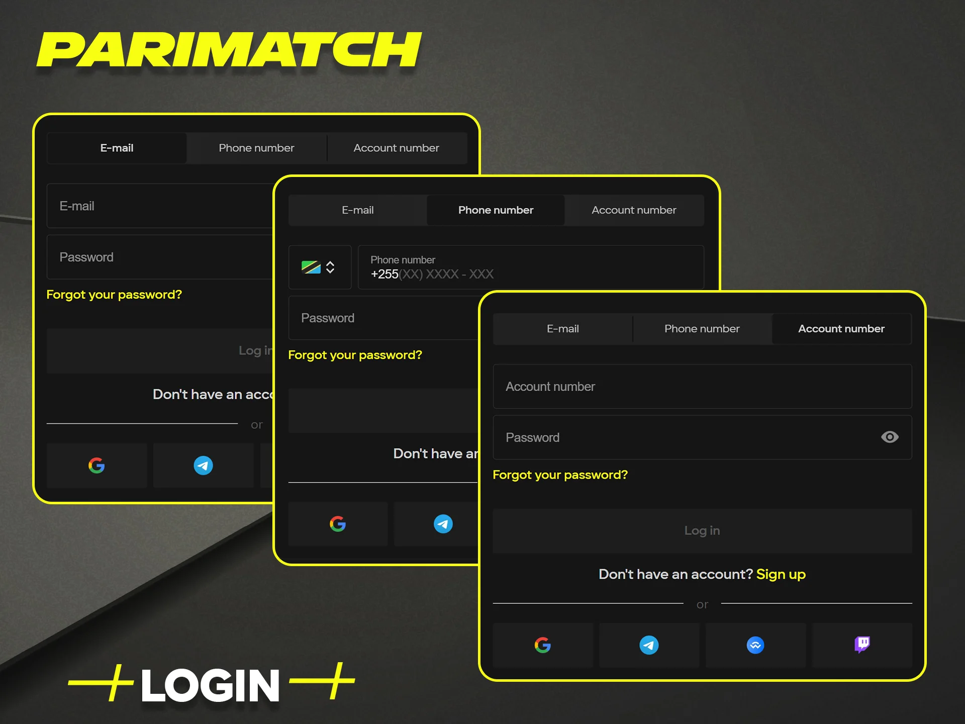 Securely log into your Parimatch Tanzania account easily with simple steps.
