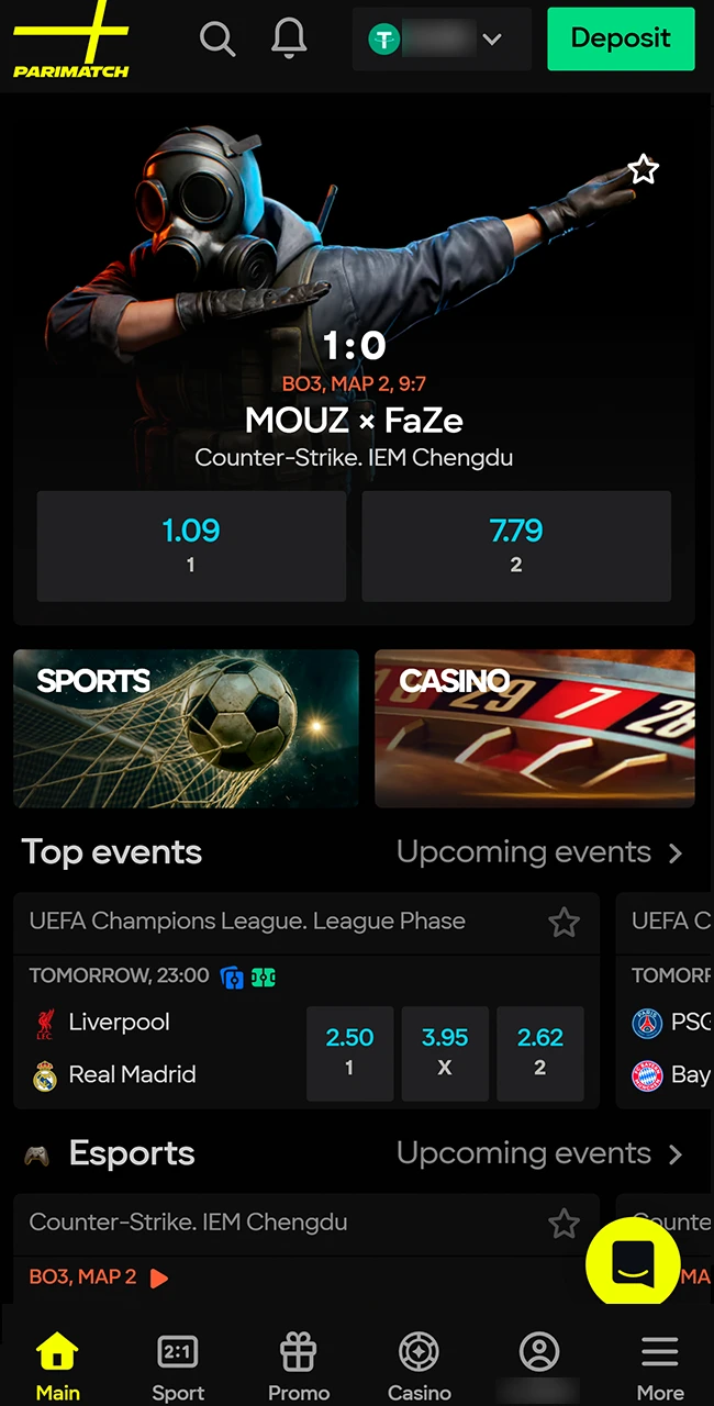 Wait for the Parimatch team to review and successfully approve your documents.