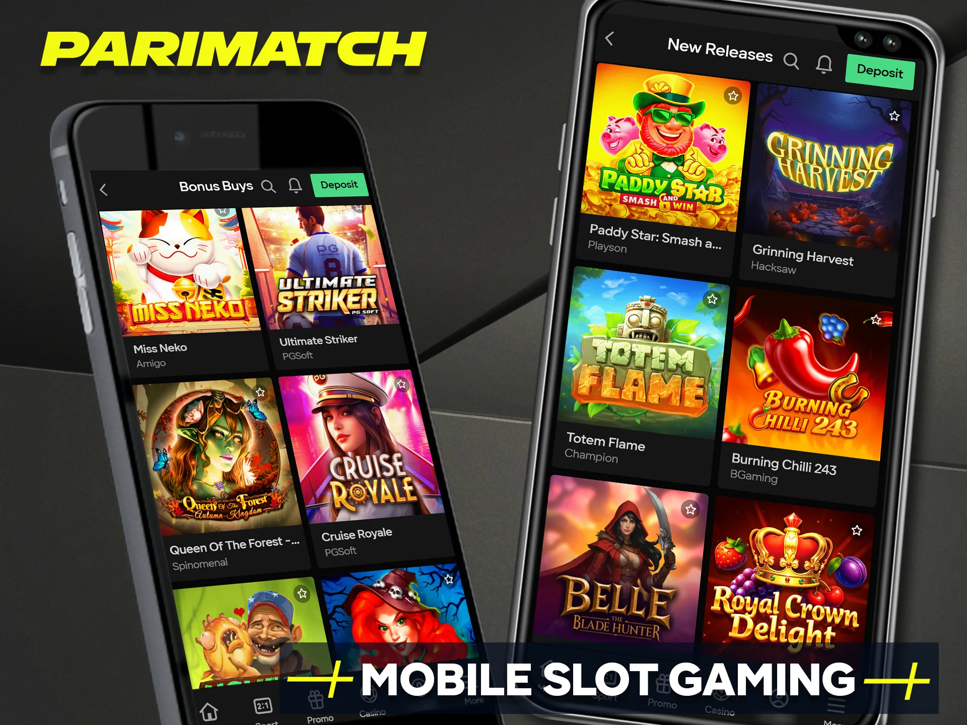 Enjoy seamless mobile slot gaming on the official Parimatch Tanzania application.