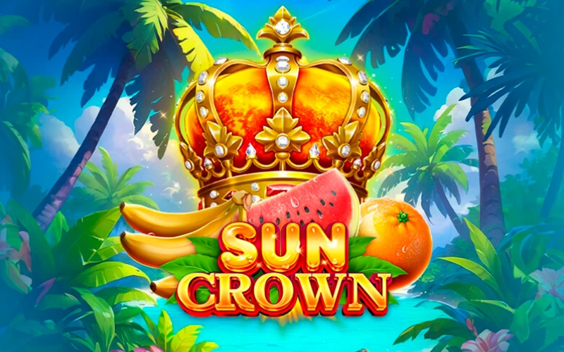 Try your luck with the royal Sun Crown slot game available at Parimatch Tanzania.